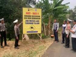 Pasca Memakan Korban Jiwa Rambu Peringatan Tanjakan Mbronto Dipasang 