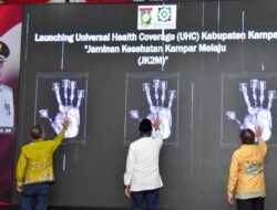 Pemkab Kampar Launching Program UHC Jaminan Kesehatan Kampar Melaju