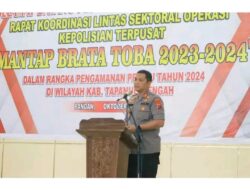 Rakor Mantap Brata Toba 2023-2024 Digelar di Tapteng