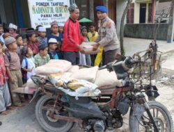 Kasat Pol Airud Polres Labuhanbatu Bantu Pembangunan Rumah Tahfiz