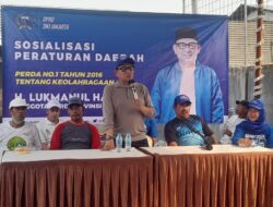 Anggota DPRD DKI Jakarta, Lukmanul Hakim Sosialisasi Perda Olahraga