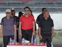 Wabup Humbahas Buka Porkab Kejuaraan Sepak Bola Pelajar Tingkat SMP