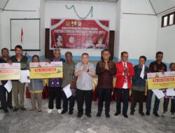 Warga Kurang Mampu Terima 20 Juta BSPS di Toba