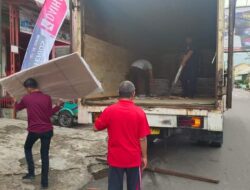 1.032 Bilik Suara Tiba di Gudang KPU Kota Sibolga