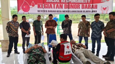 Peduli Kemanusiaan, PT Socfindo Aek Pamienke Gelar Donor Darah