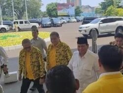 Prabowo Berkunjung ke Kantor Golkar