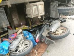 Laka Lantas di Sipolha, Truk Timpa 3 Sepeda Motor, 2 Orang Tewas