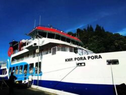KMP Pora Pora Docking, Ini Jadwal Sementara Rute Ajibata Ambarita