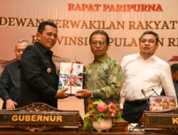 Rapat Paripurna, Gubernur Kepri Sampaikan Raperda APBD Kepri 2024