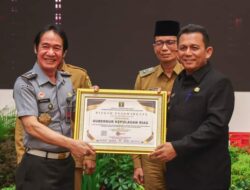 Kemenkumham RI Kukuhkan 70 Desa Kelurahan Binaan Sadar Hukum di Kepri