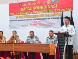 Pemkab Humbahas Adakan Rakor Tim Pengawasan Orang Asing