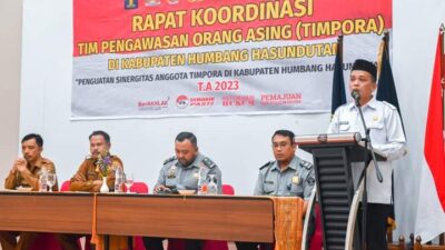 Pemkab Humbahas Adakan Rakor Tim Pengawasan Orang Asing