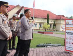 Begini Cara Satpamobvit Polres Humbahas dalam Melayani Tamu VIP