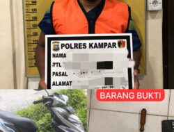 Pelaku Curanmor di Simpang Kubu Ditangkap