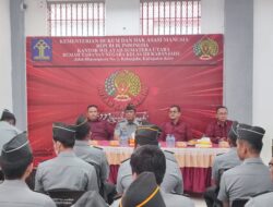 Monev di Rutan Kabanjahe, Kadivpas Sumut Beri Penguatan Tugas Pokok & Fungsi