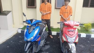 2 Pelaku Sindikat Curanmor di Taput Kena Ringkus