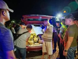 Polres Tapteng Razia Narkotika di Perbatasan Tapteng Aceh Singkil