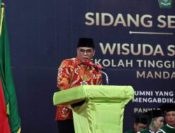 Ini Pesan Bupati Pada Wisudawan/i STAIN Madina