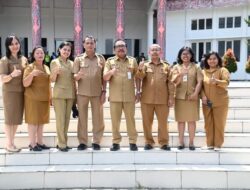 Sekdakab Humbahas Drs Tonny Sihombing M.IP Purna Bakti
