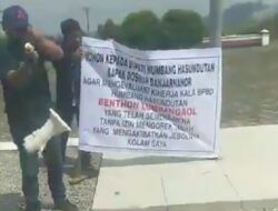 Kepala BPBD Humbahas Dipolisikan & Didemo Seorang Peternak Ikan Mujahir