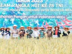 Gerakan Nasional Ketahanan Pangan, Forkopimda Kampar Panen Padi Bersama