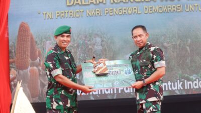 Danrem 012/TU Raih Penghargaan Program Ketahanan Pangan Nasional Terfavorit TNI AD