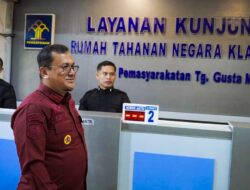 Kadivpas Kanwil Sumut Kunjungai Rutan Kelas 1 Medan