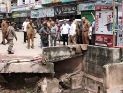 Walikota Batam Tinjau Pemasangan Boxculvert