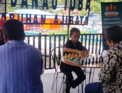 Peserta Termuda, Bocah 13 Tahun Ikuti Turnamen Catur Terbuka Aquafarm Cup I