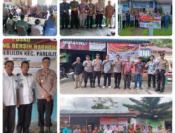 Polres Humbahas Bentuk Kampung Tangguh Bebas Narkoba