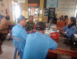 Babinsa Perkuat Sinergitas dengan Mitra Karib