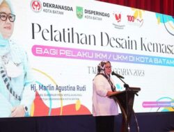 450 IKM/UKM di Batam Ikuti Pelatihan Desain Kemasan