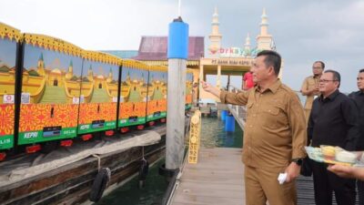 Gantikan Bentor, 11 Unit Kendaraan Listrik Beroperasi di Pulau Penyengat