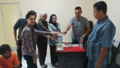 Polres Kampar Blender 320,46 Gram Sabu Dari 4 Tersangka