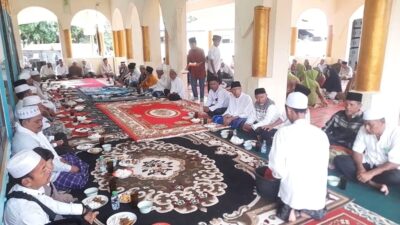 Warga Bonan Dolok Gelar Pengajian Sejuta Sholawat