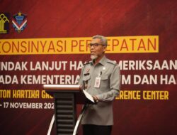 Irjen Kemenkumham Serukan Tindak Lanjuti Hasil Pemeriksaan BPK