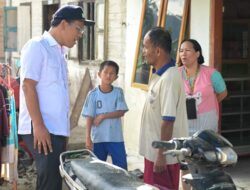 Bupati Humbahas Tinjau Lokasi Banjir di Baktiraja