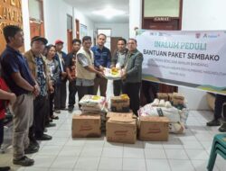 PT Inalum Serahkan Bantuan Sembako Korban Banjir di Baktiraja