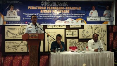 Dishub Sumut Sosialisasi Aturan Keselamatan Pelayaran di Danau Toba