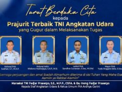 4 Prajurit TNI AU Dinyatakan Gugur Dalam Kecelakaan Pesawat Super Tocano