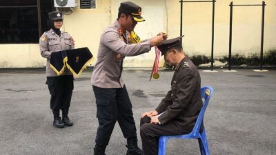 3 Personil Polres Sibolga Ikuti Wisuda Purna Bhakti