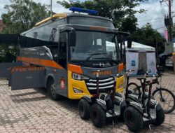 Poldasu Turunkan Bus Command Monitoring Center Saat Aquabike Jetski Danau Toba 2023