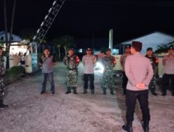 Jaga Sitkamtibmas Jelang Pemilu, Polsek Bilah Hilir Gelar Patroli Tiga Pilar