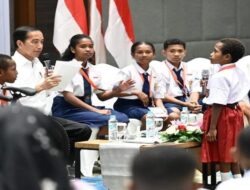 Jokowi Ditanya Siswa SD Terkait Pembangunan Papua