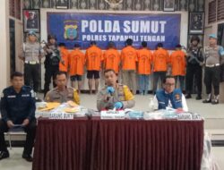 Operasi Sikat Toba, 21 Pelaku Kejahatan di Amankan Polres Tapteng