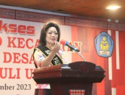 Satika Simamora Lantik Ratusan Bunda PAUD se-Tapanuli Utara