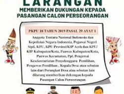 Tindak Perangkat Desa Meranti Paham Diduga Terlibat Politik