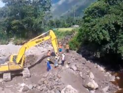 Pembangunan Proyek Bronjong Sungai Aek Silang Baktiraja Dipertanyakan