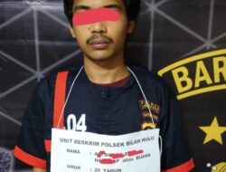 ABZ Warga Sigambal Ditangkap Satres Narkoba Polres Labuhanbatu