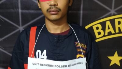 ABZ Warga Sigambal Ditangkap Satres Narkoba Polres Labuhanbatu